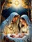 Jesus Diamond Art Kits for Adults, 5D Diamond Painting Kits for Beginners,Round Full Drill Nativity Scene Gem Art for Adults,DIY Religious Diamond Dots Paintings for Home Decor12x16in